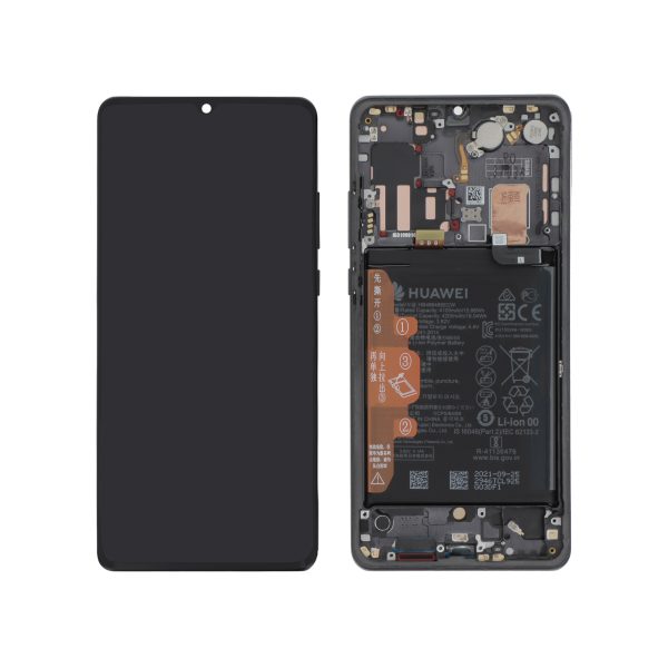 Ecrã Display Preto para Huawei P30 Pro (Bateria Integrada) (SERVICE PACK)
