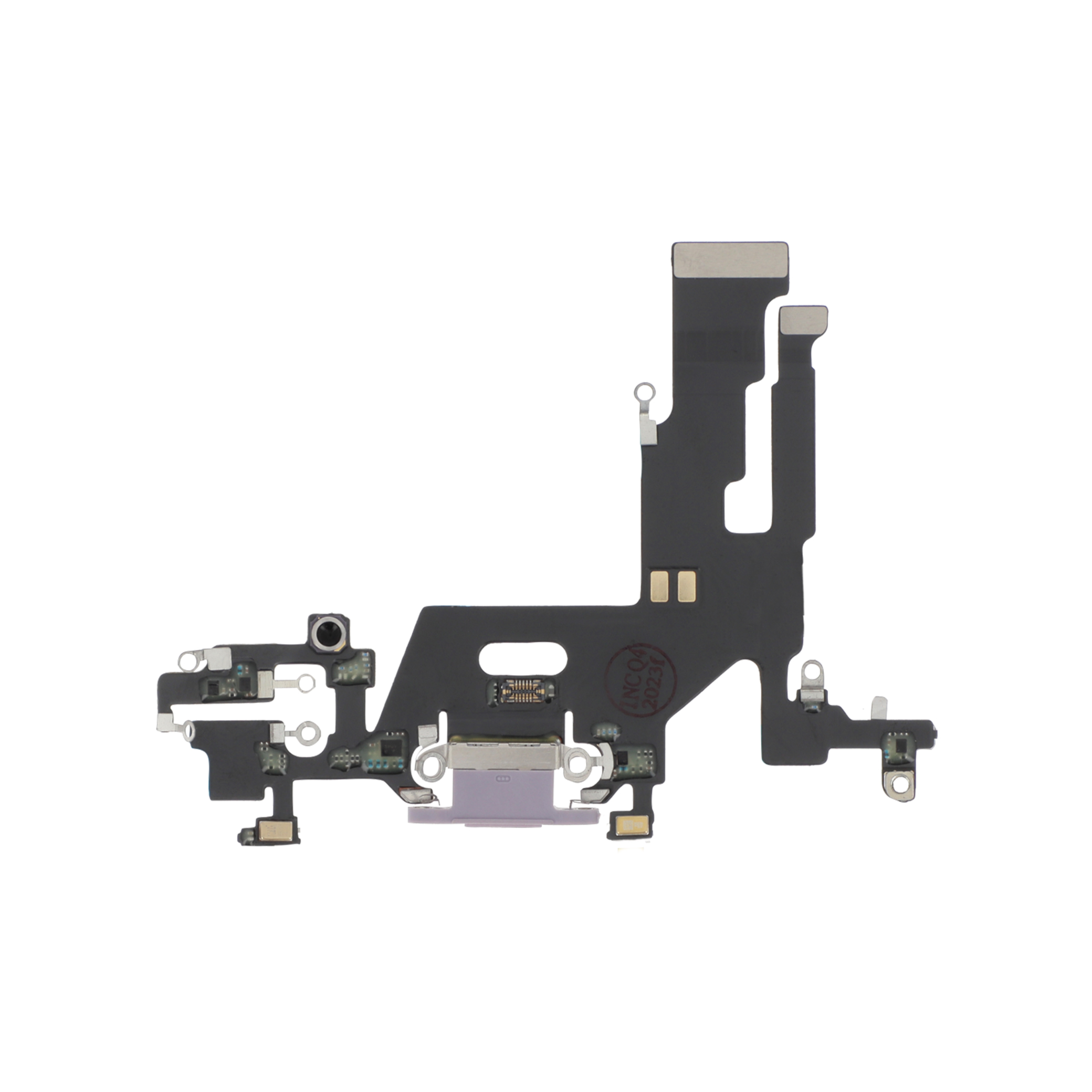 790-3701569395145 Flex do Conector de Carga Roxo para iPhone 11 - Image 1