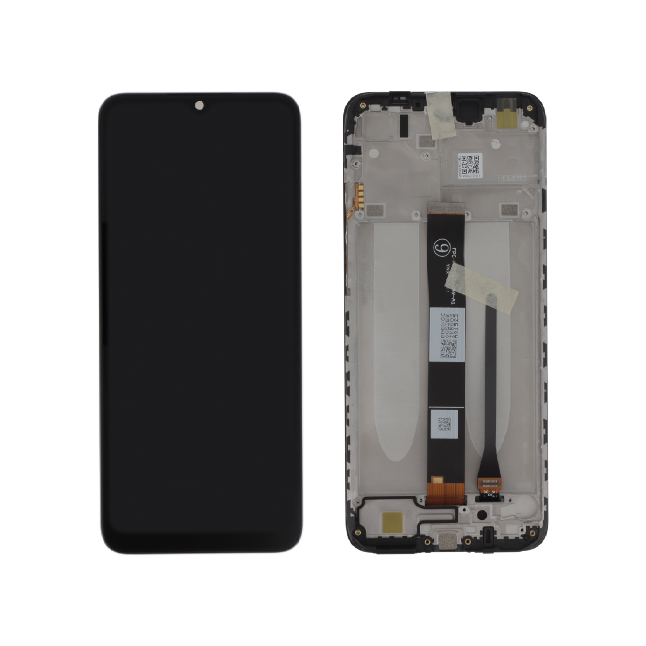 810-ecran-complet-xiaomi-redmi-9a-9c-_noir_ Ecrã Display para Xiaomi Redmi 9A / Redmi 9C (SERVICE PACK) - Image 1