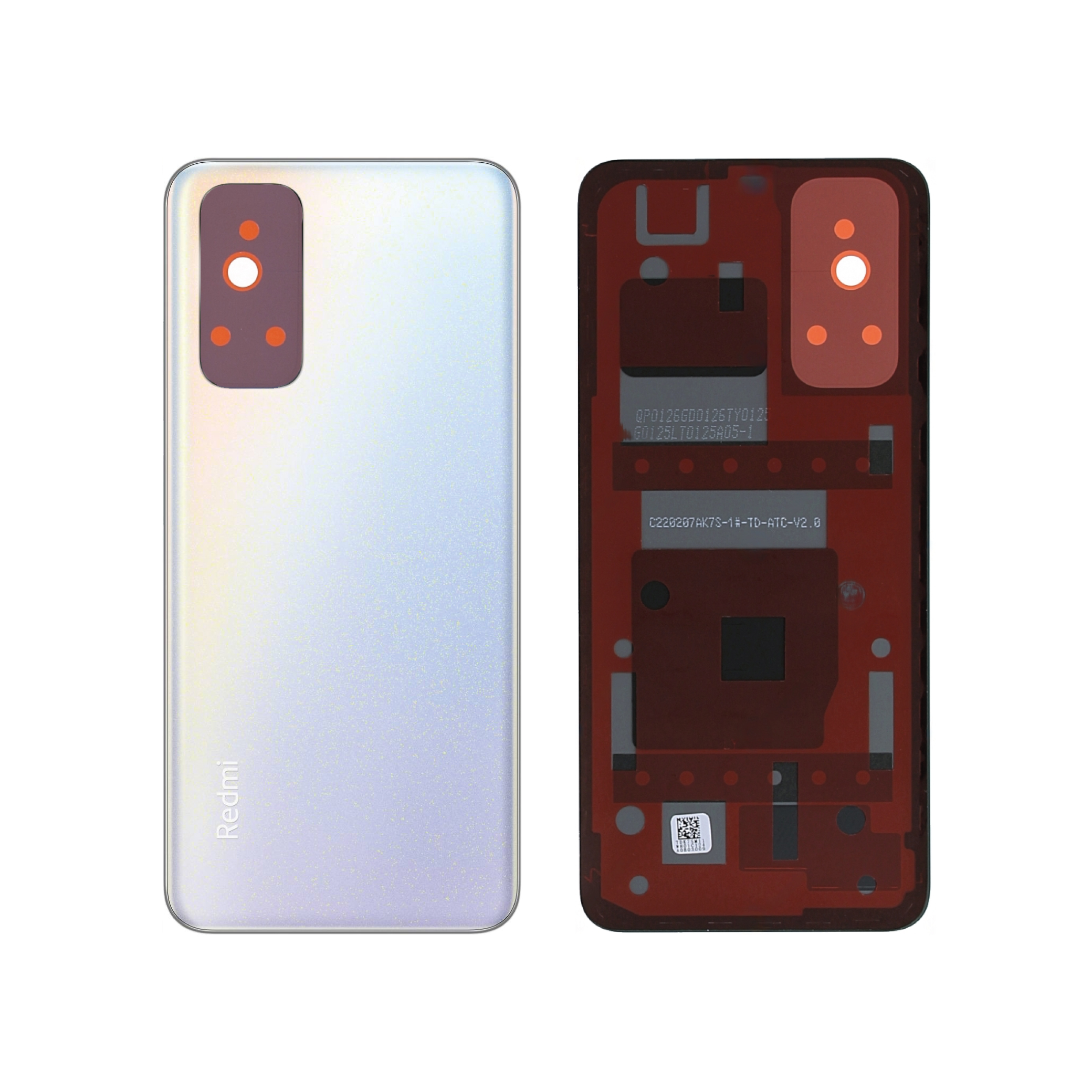 863-860405- Tampa Traseira Perolada para Xiaomi Redmi Note 11S 4G (SERVICE PACK) - Image 1