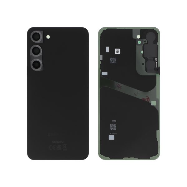 Tampa Traseira para Samsung Galaxy S23+ (S916B) - Preta (SERVICE PACK)