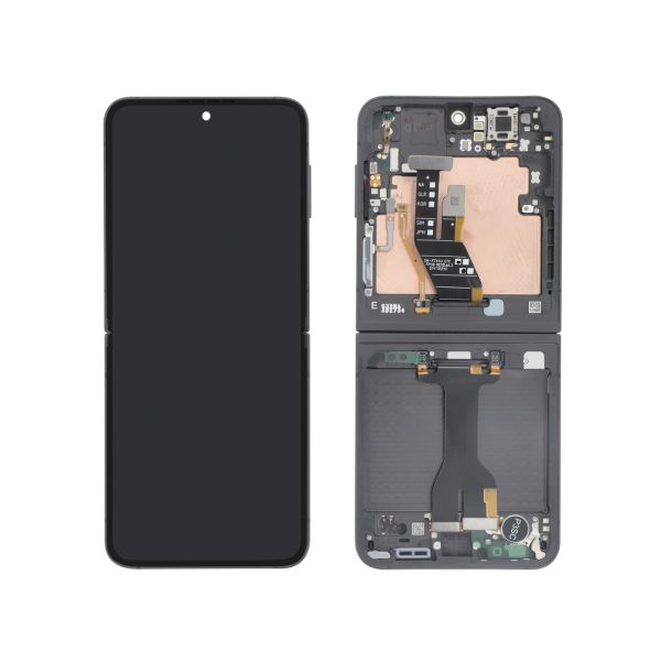 Ecrã Display para Samsung Galaxy Z Flip6 (Preto) (SERVICE PACK)