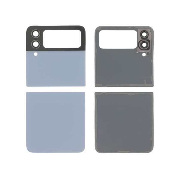 Tampa Traseira para Samsung Galaxy Z Flip4 (F721B) Azul