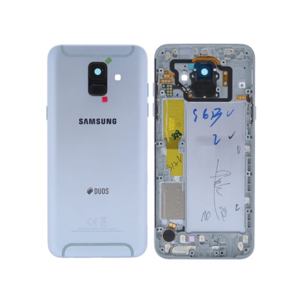 Tampa Traseira Roxa para Samsung Galaxy A6 2018 (A600F) (SERVICE PACK)