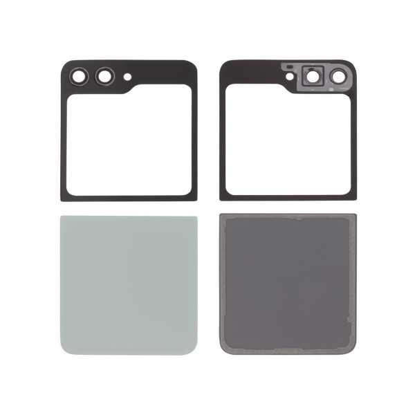 Tampa Traseira completa Verde Menta para Samsung Galaxy Z Flip5 (F731B)