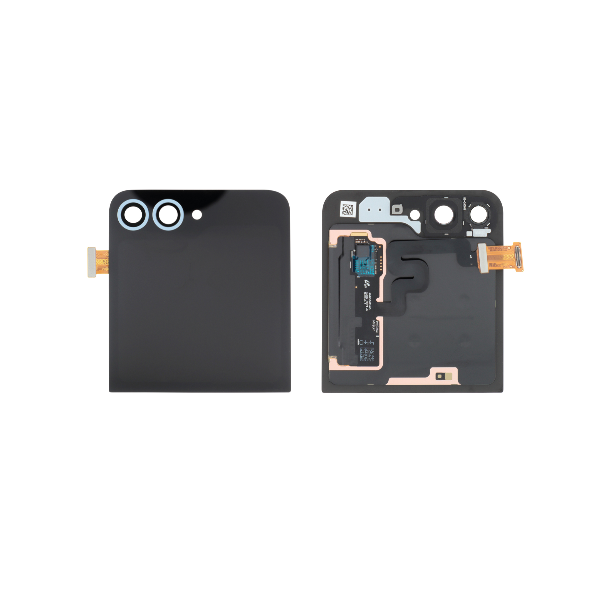 982-142486 Tampa Traseira Superior Azul para Samsung Galaxy Z Flip6 (F741B) (SERVICE PACK) - Image 1