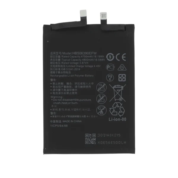 Bateria HB506390EFW para Honor 70