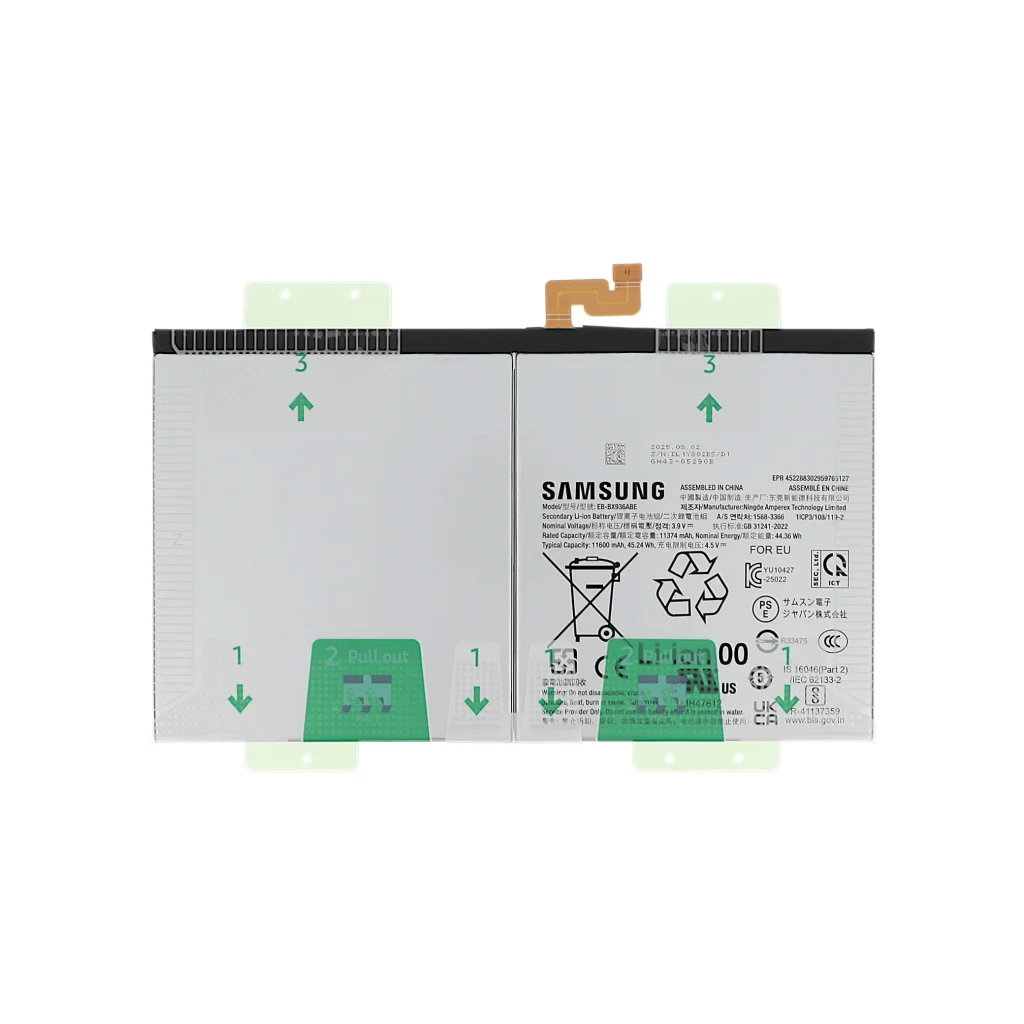 Bateria para Galaxy Tab S11 Ultra 5G (X936B) - Samsung (SERVICE PACK)
