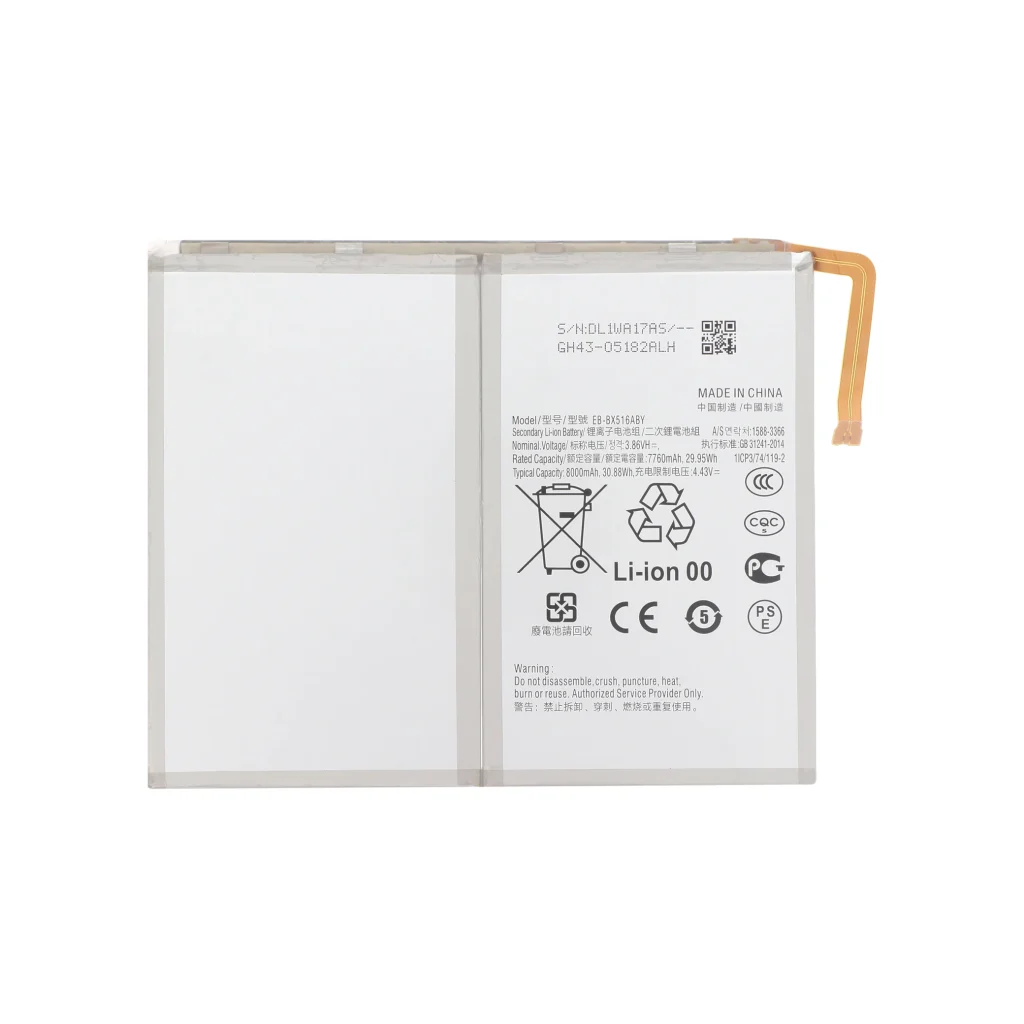 Bateria para Galaxy Tab S9 FE (X510/X516)