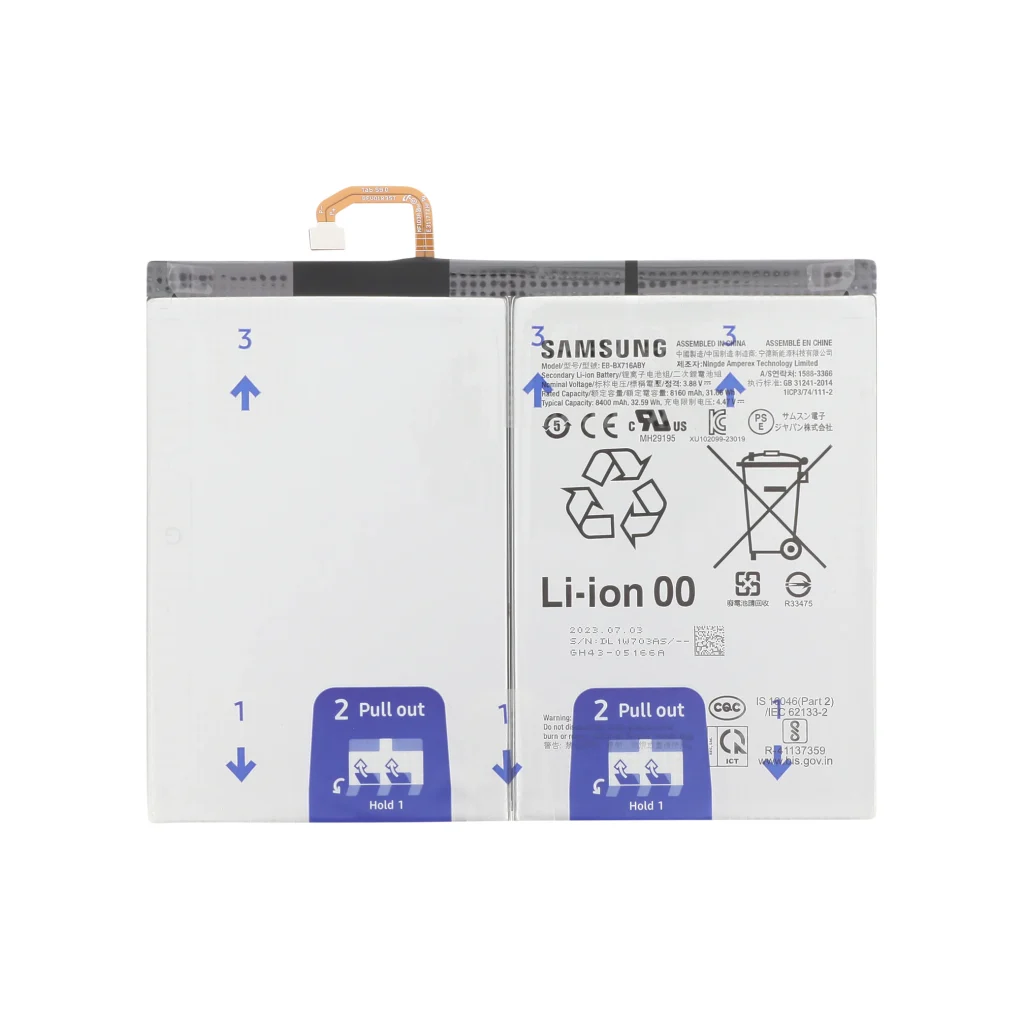 Bateria para Galaxy Tab S9 (SM-X710/SM-X716B) (SERVICE PACK)