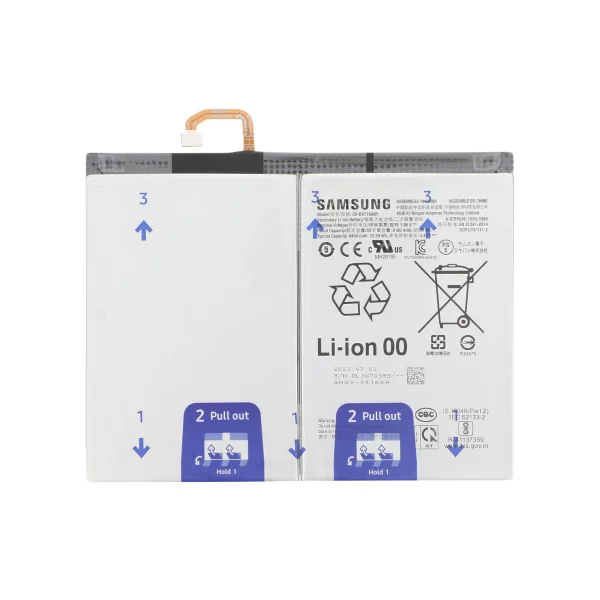Bateria para Galaxy Tab S9 (SM-X710/SM-X716B) (SERVICE PACK)
