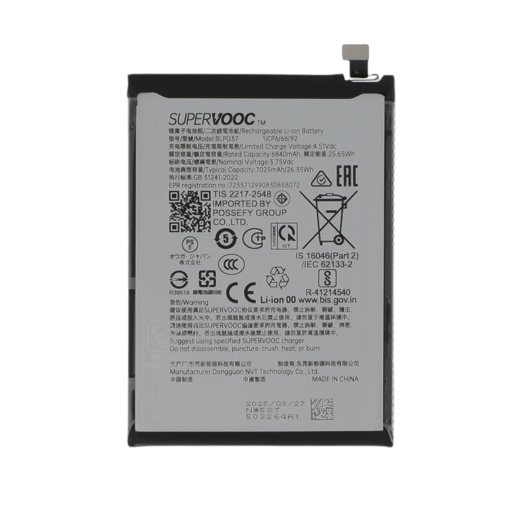 Bateria para Oppo Find X9 (SERVICE PACK)