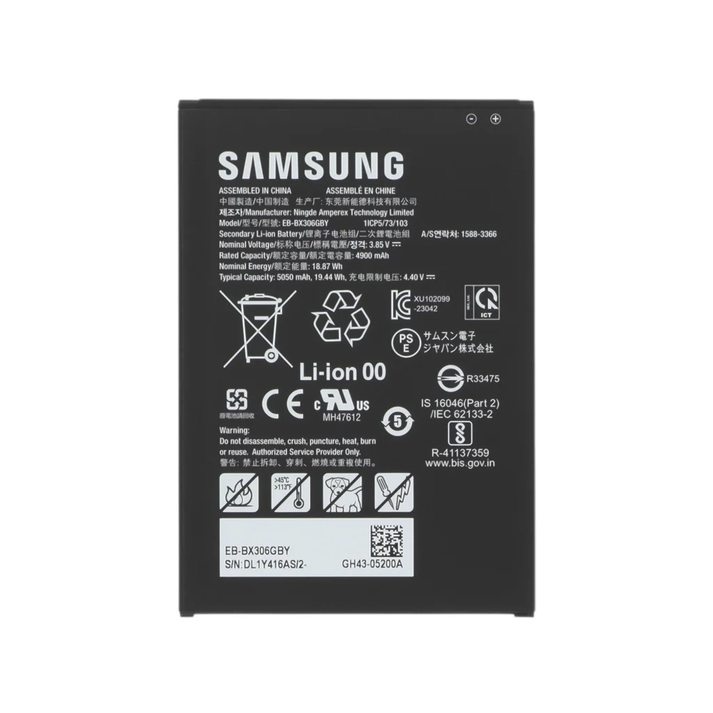 Bateria para Samsung Galaxy Tab Active5 5G (X300/X306B) (SERVICE PACK)