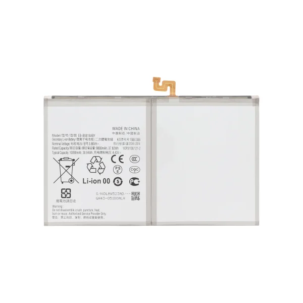 Bateria para Samsung Galaxy Tab S9+ (X816B)