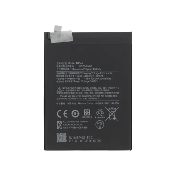 Bateria para Xiaomi Mi 11 Lite 4G/5G