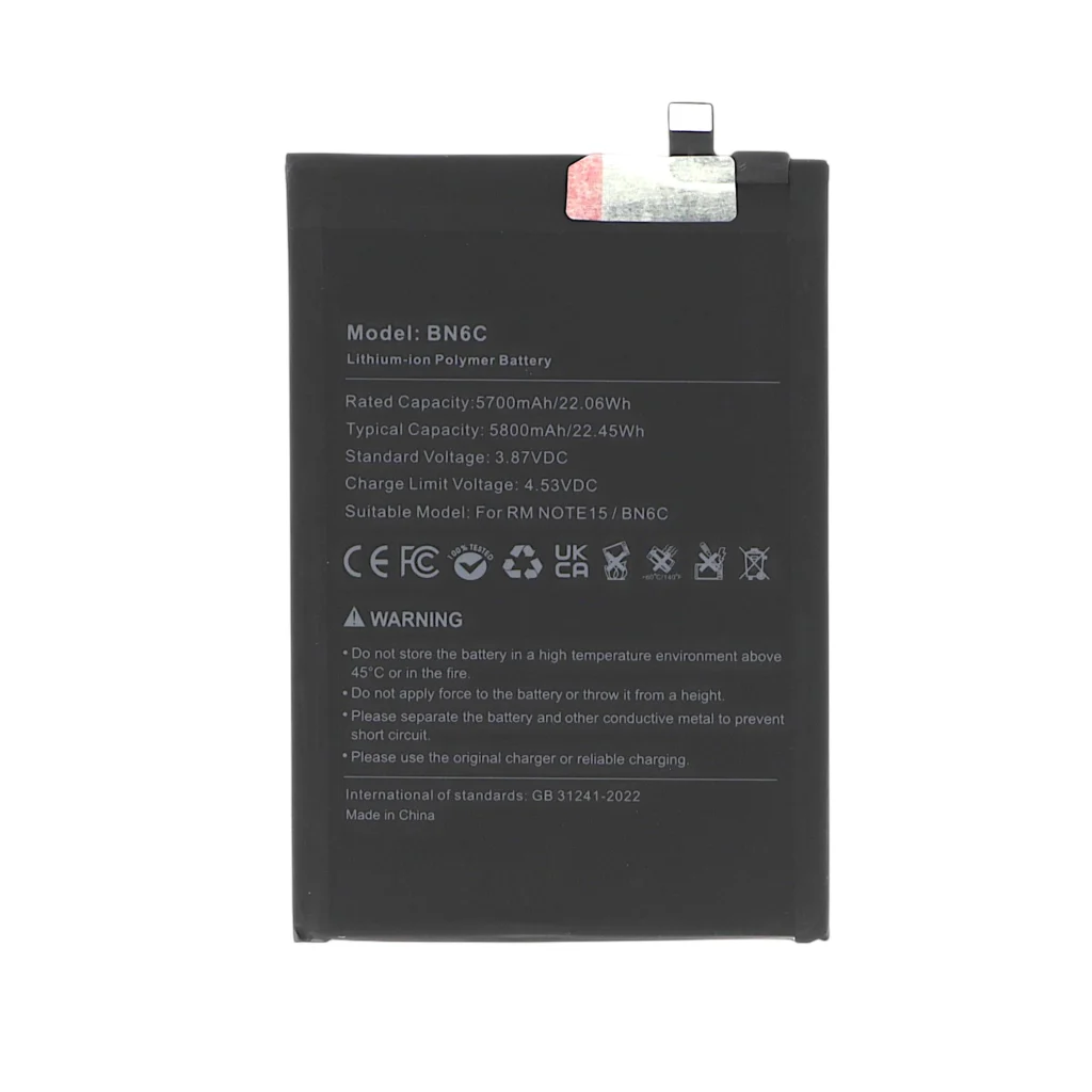Bateria para Xiaomi Redmi Note 15 5G