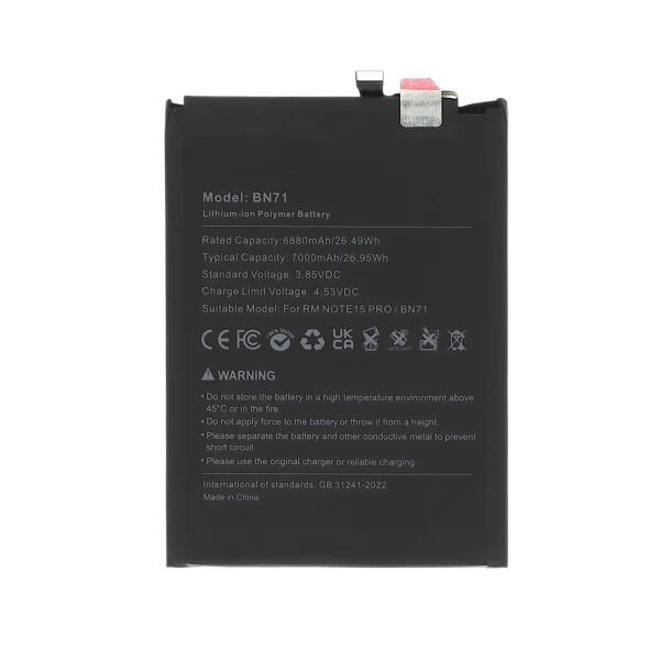 Bateria para Xiaomi Redmi Note 15 Pro 5G