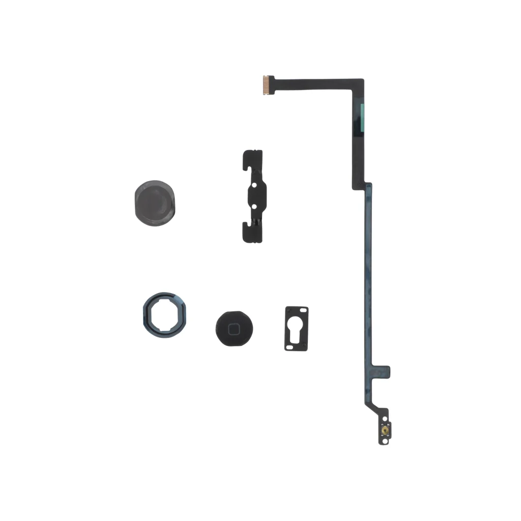 Cabo Flex Botão Home completo para iPad Air 1 (Preto)