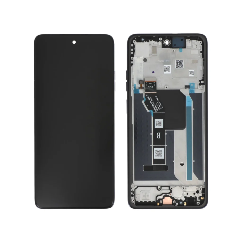 Ecrã Display completo para Motorola Moto G56 5G - Preto (SERVICE PACK)