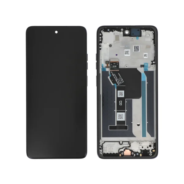 Ecrã Display completo para Motorola Moto G56 5G - Preto (SERVICE PACK)