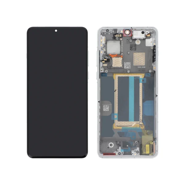 Ecrã Display completo para OnePlus 13 Branco/Azul (SERVICE PACK)
