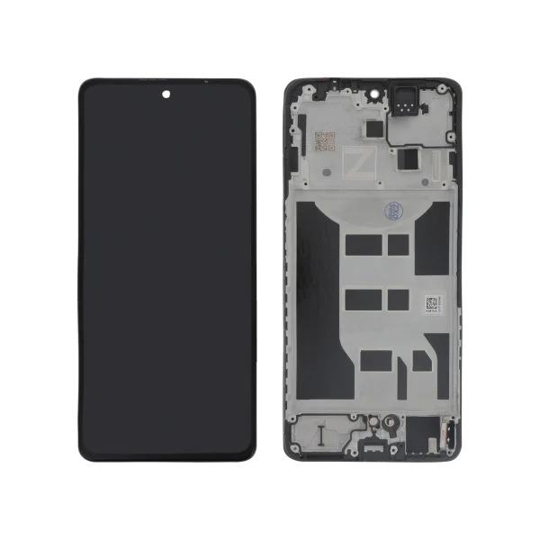 Ecrã Display completo para Oppo Reno12 F 4G/5G (Preto) com Frame - OEM ReLife