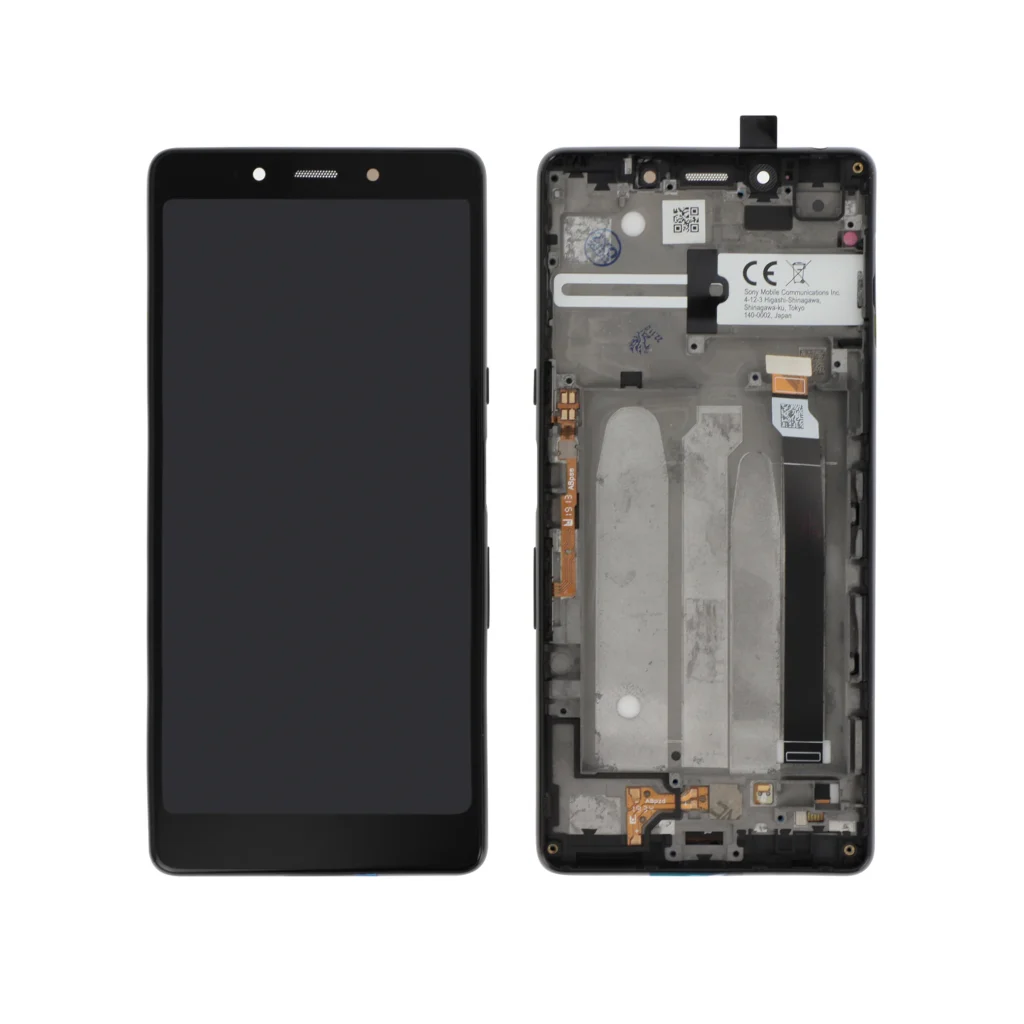 Ecrã Display completo para Sony Xperia L3 (I4312) Preto (Com Frame)