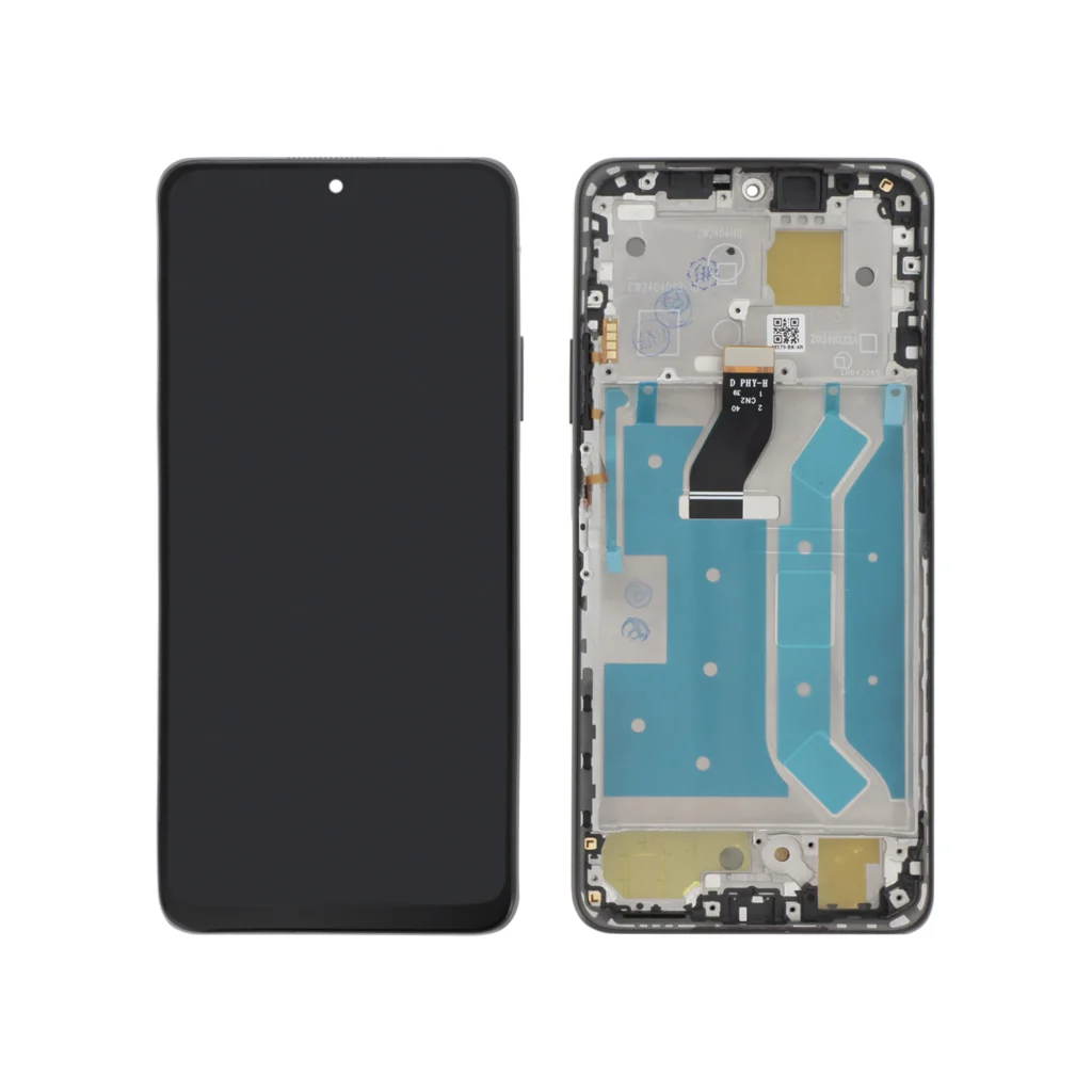 Ecrã Display completo Preto para Huawei Nova 12i (Com Frame)