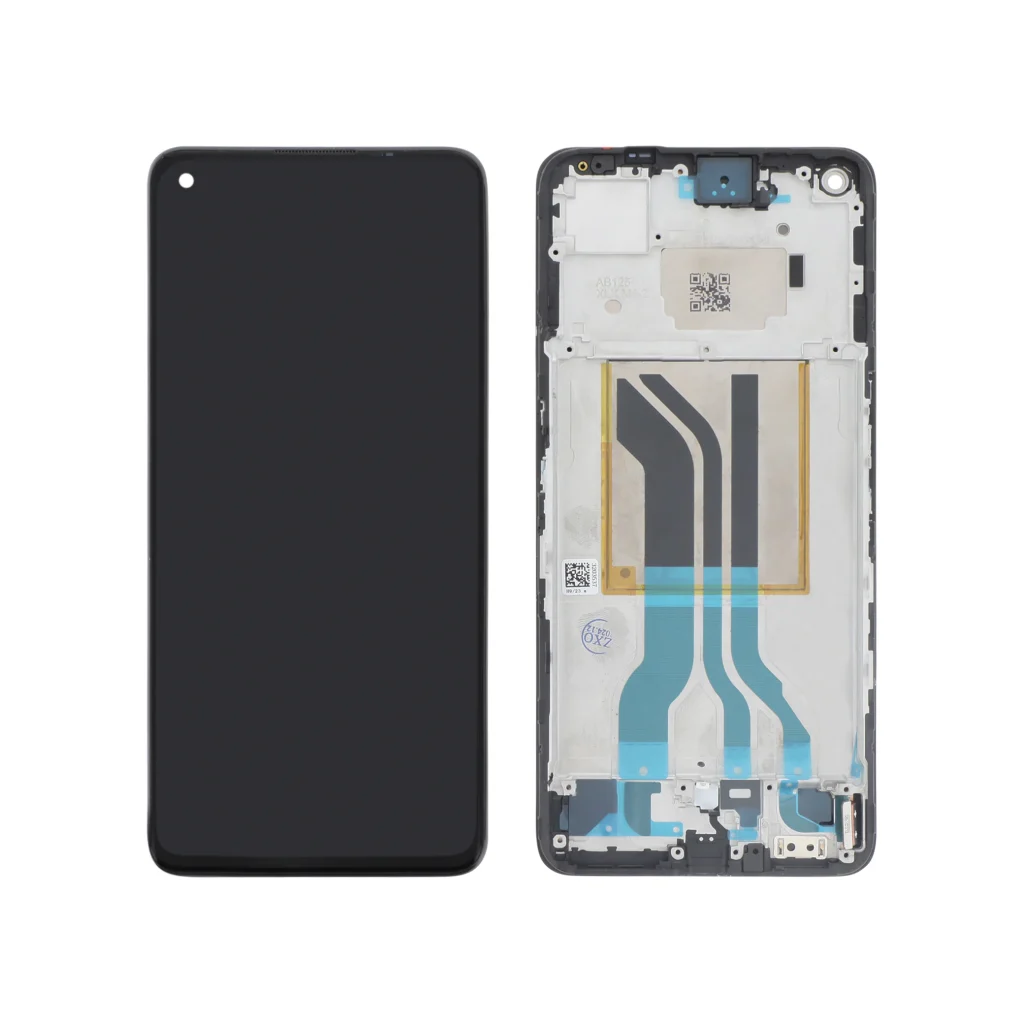Ecrã Display completo Preto para Realme GT 2 (Com Frame) - OEM ReLife