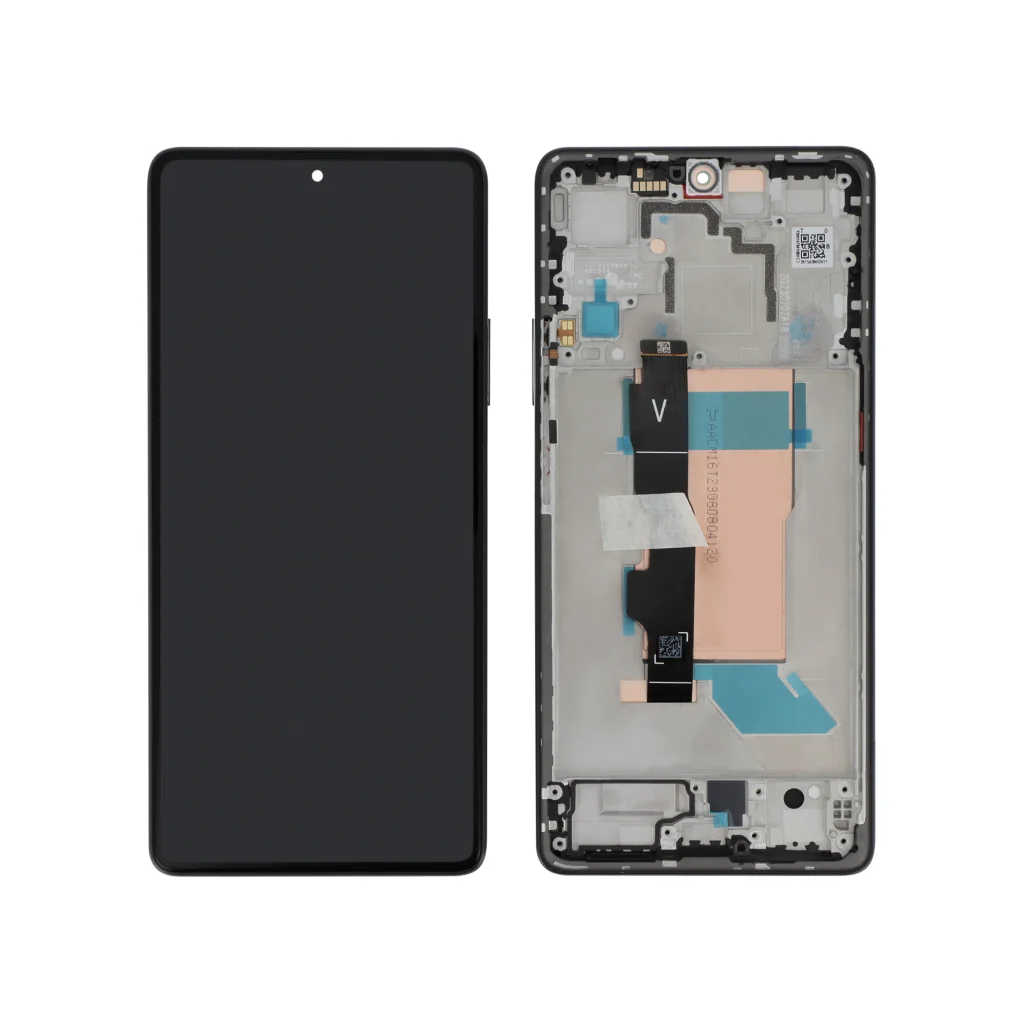 Ecrã Display completo Preto para Xiaomi Poco F5 (SERVICE PACK)