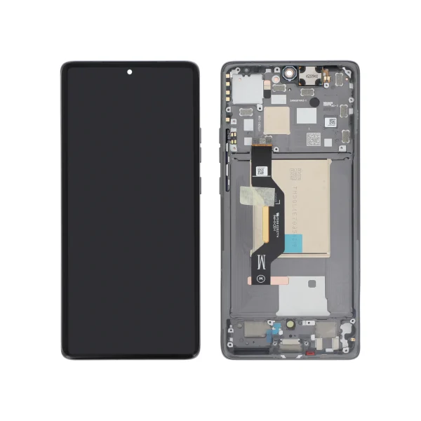 Ecrã Display para Motorola Edge 50 — Cinzento Koala (SERVICE PACK)