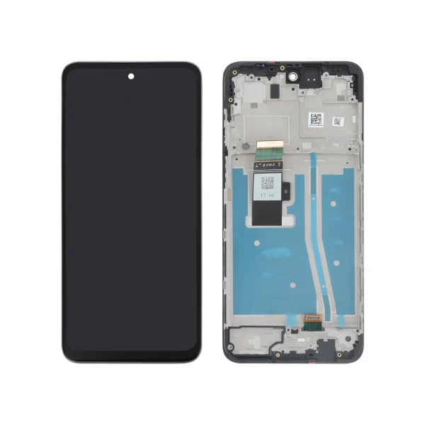Ecrã Display para Motorola Moto G53 5G — Preto (SERVICE PACK)