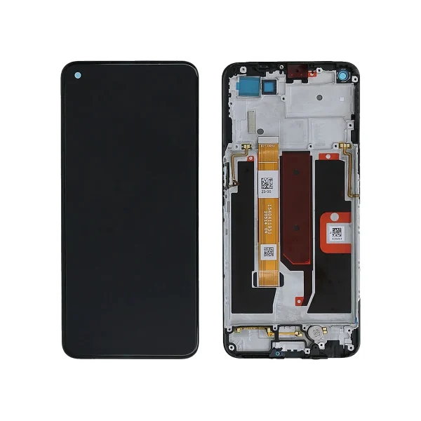 Ecrã Display para Oppo A74 5G / Oppo A54 5G - Preto (SERVICE PACK)