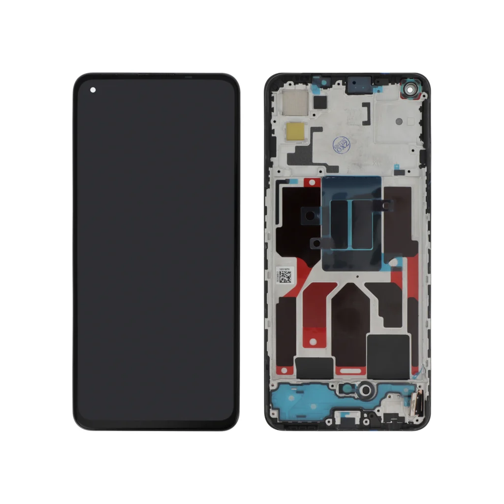 Ecrã Display para Oppo Find X3 Lite Preto (Com Frame) - OEM ReLife