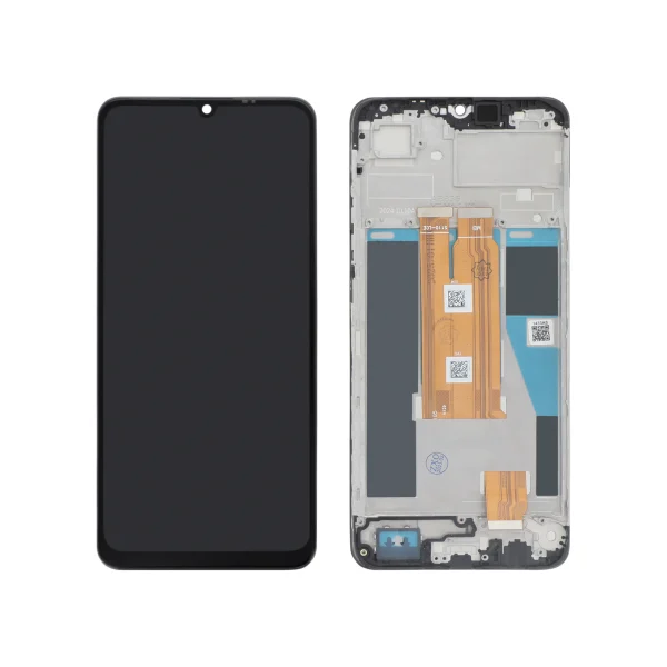 Ecrã Display para Realme C61 Preto (Com Frame)