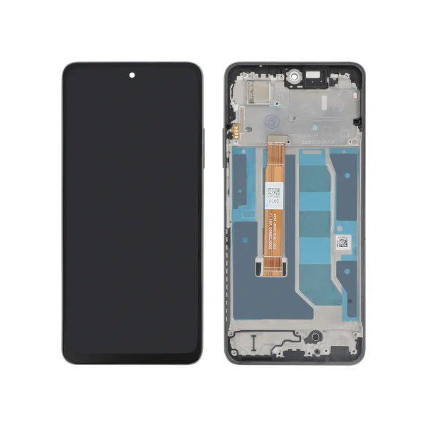 Ecrã Display para Realme C67 Preto (Com Frame) - OEM ReLife