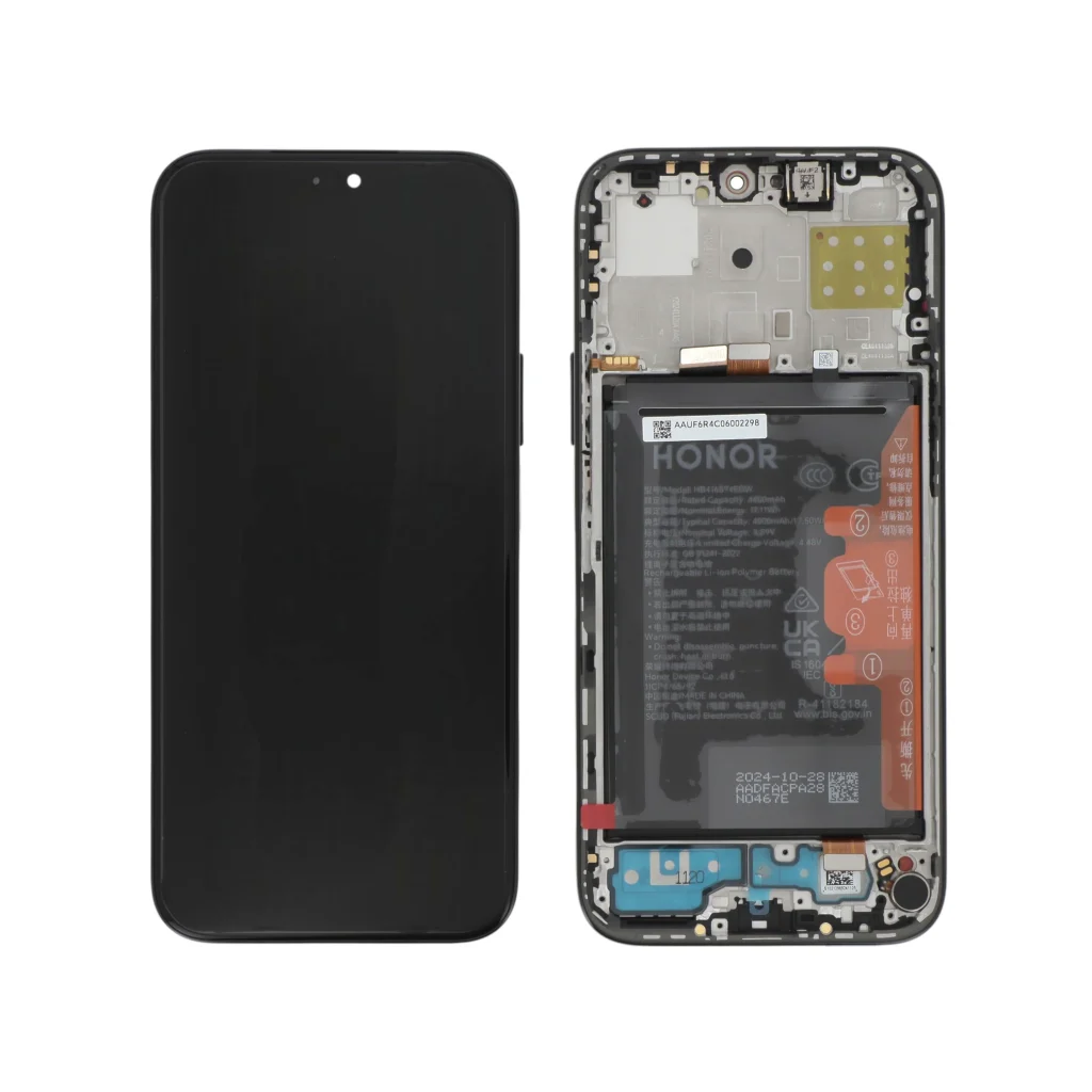 Ecrã Display Preto Meia-noite para Honor 200 Lite (Bateria Integrada) (SERVICE PACK)