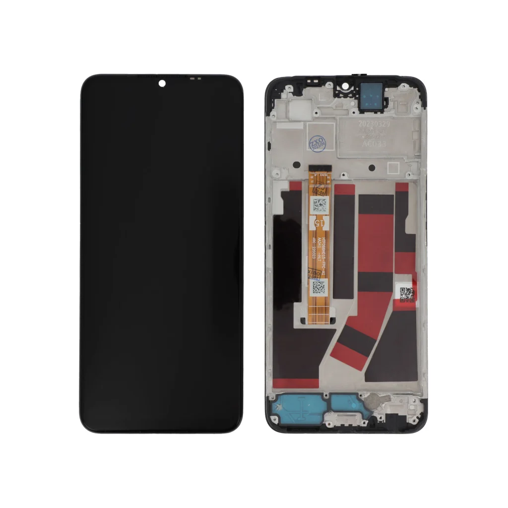 Ecrã Display Preto OLED para Oppo A57 (Com Frame)