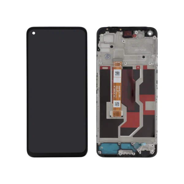 Ecrã Display Preto OLED para Oppo A76 (Com Frame)