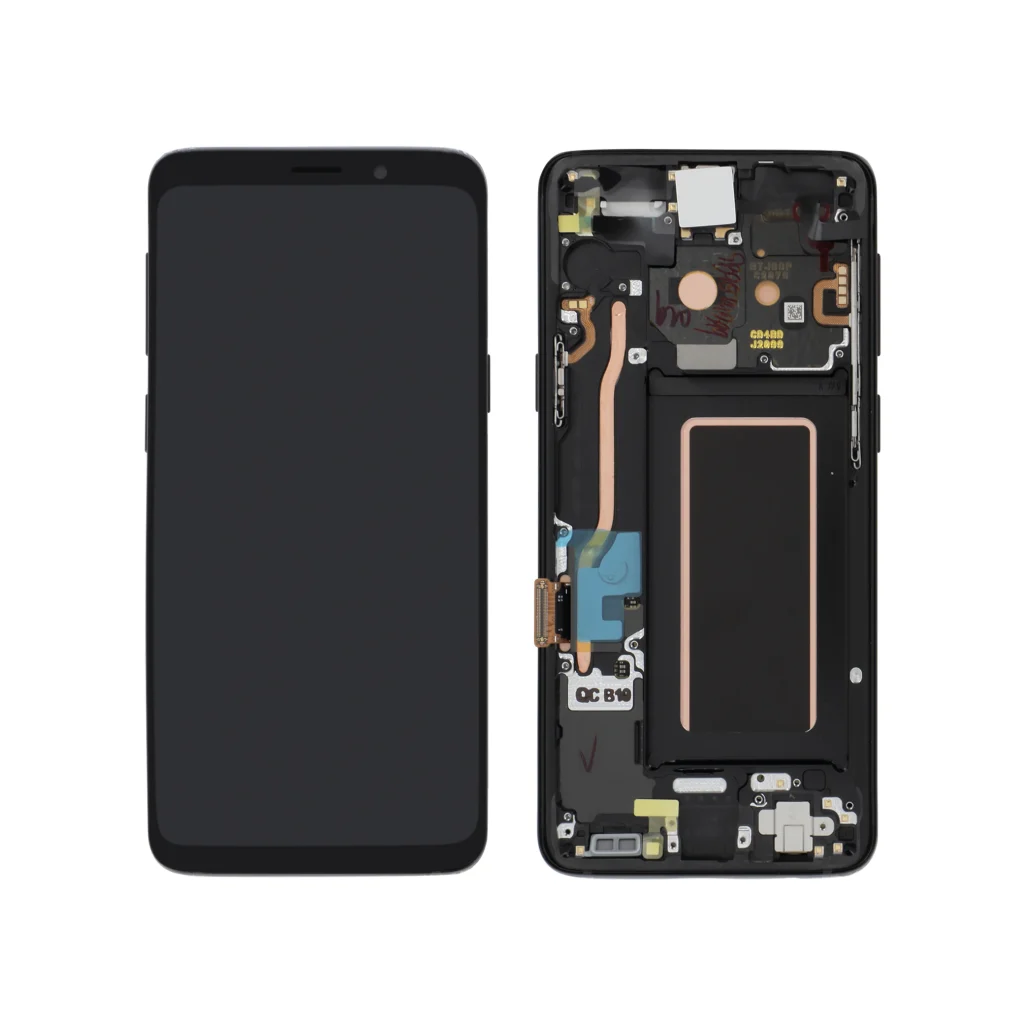 Ecrã Display Preto para Galaxy S9 (G960F) (SERVICE PACK)