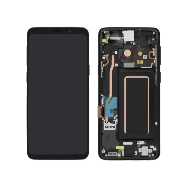 Ecrã Display Preto para Galaxy S9 (G960F) (SERVICE PACK)