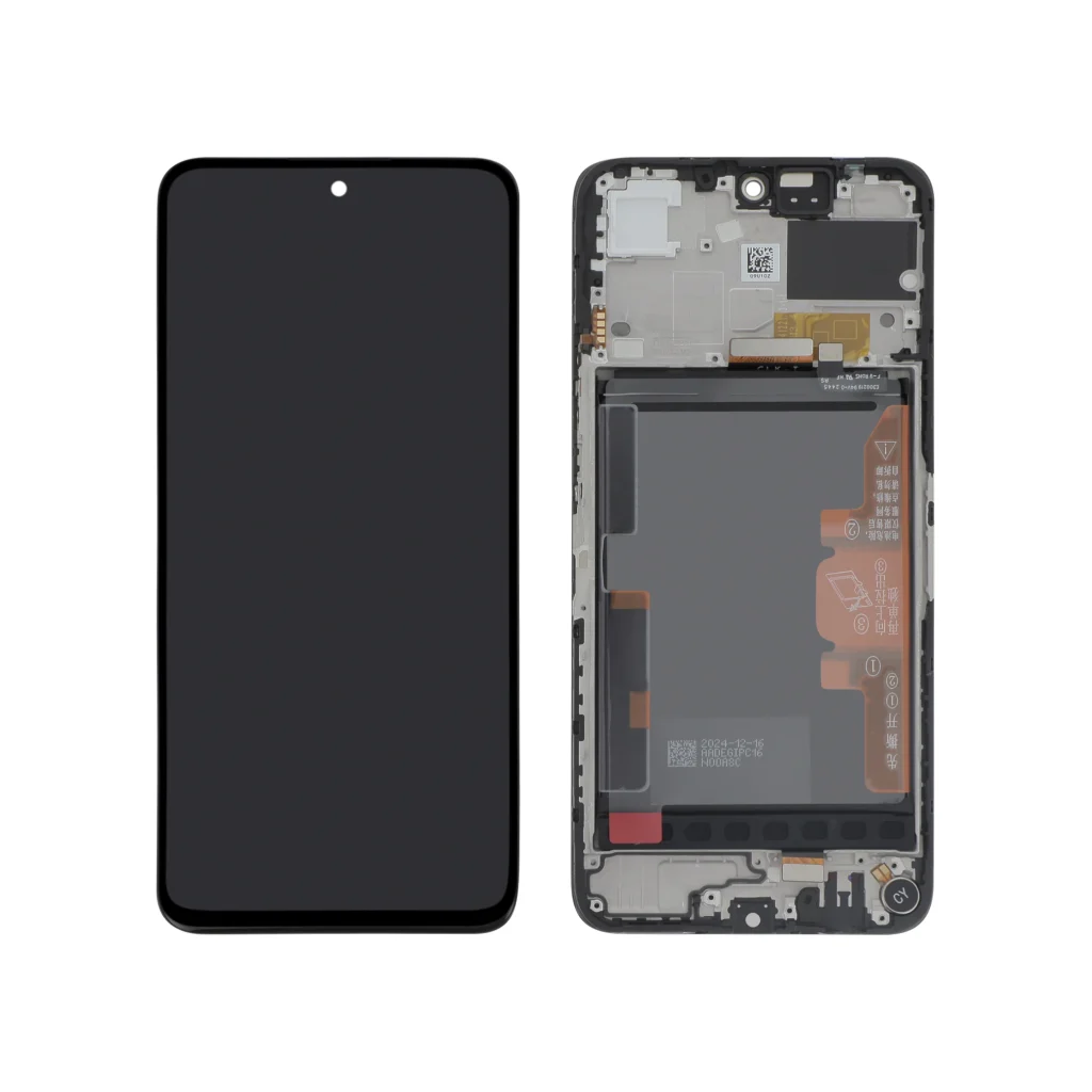 Ecrã Display Preto para Honor 200 Smart (Bateria Integrada) (SERVICE PACK)