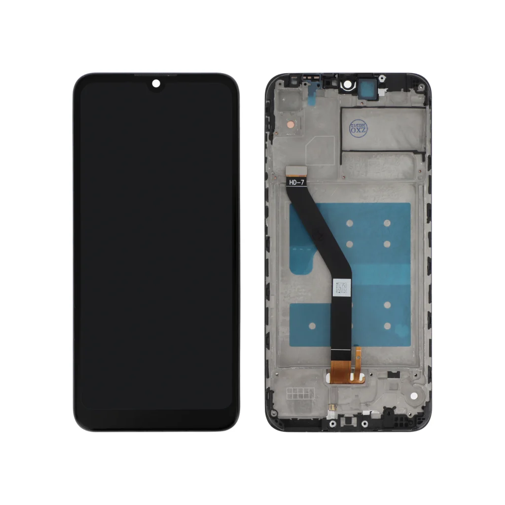 Ecrã Display Preto para Huawei Y6 2019 (Com Frame)