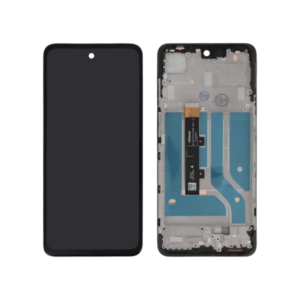 Ecrã Display Preto para Moto Edge 20 Lite (Com Frame) - OEM ReLife