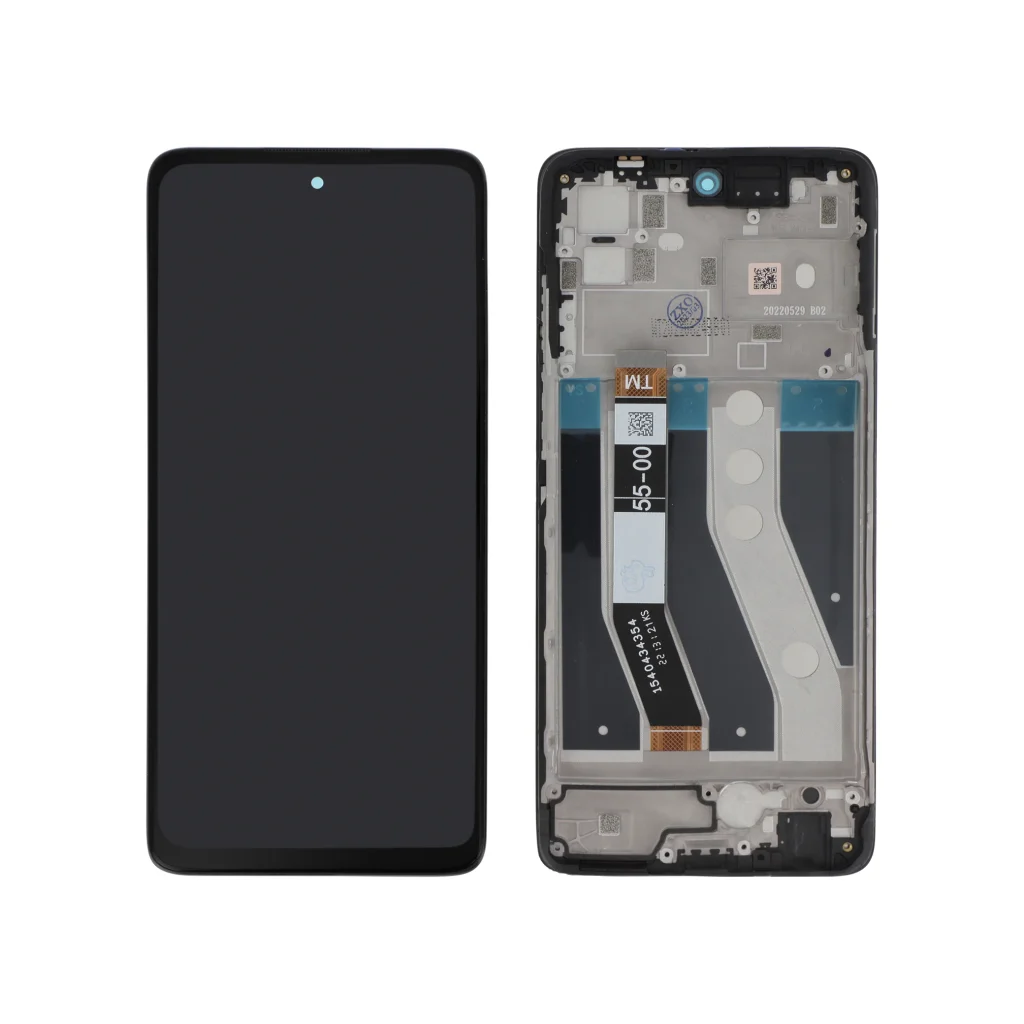 Ecrã Display Preto para Motorola Moto G62 5G (Com Frame)