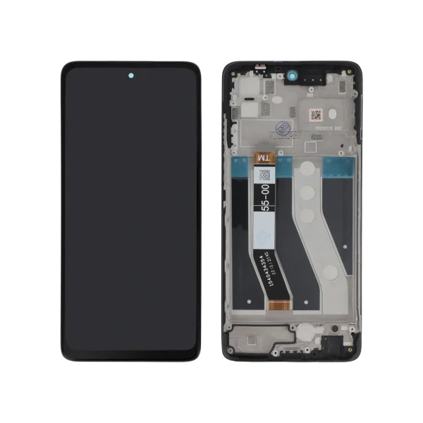 Ecrã Display Preto para Motorola Moto G62 5G (Com Frame)