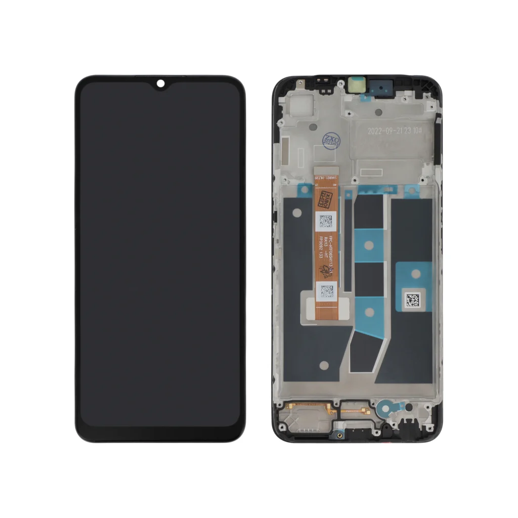 Ecrã Display Preto para Oppo A16 (Com Frame)
