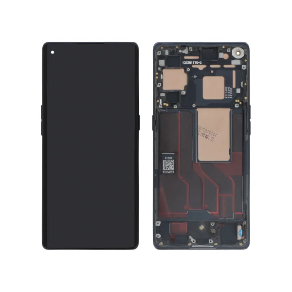 Ecrã Display Preto para Oppo Find X3 Neo - OEM ReLife