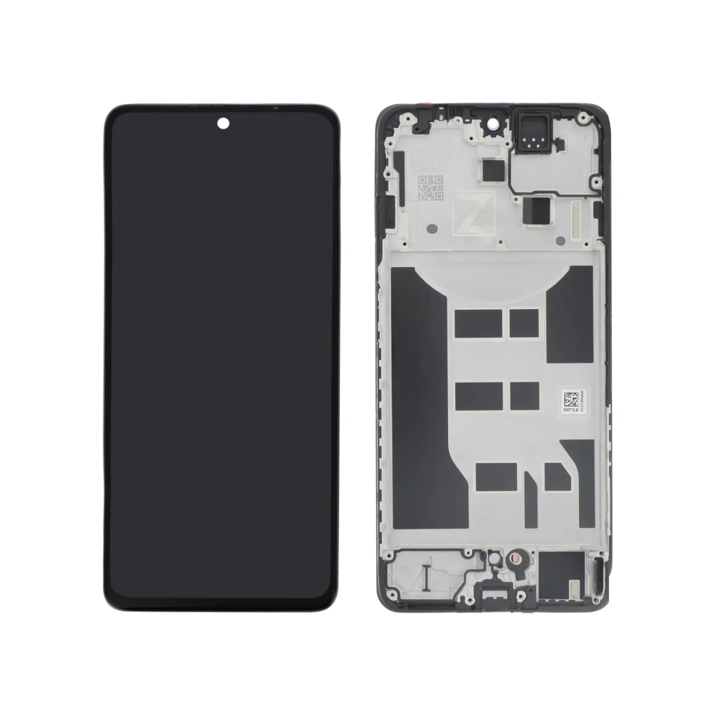 Ecrã Display preto para Oppo Reno 12F 4G/5G OLED (Com Frame)