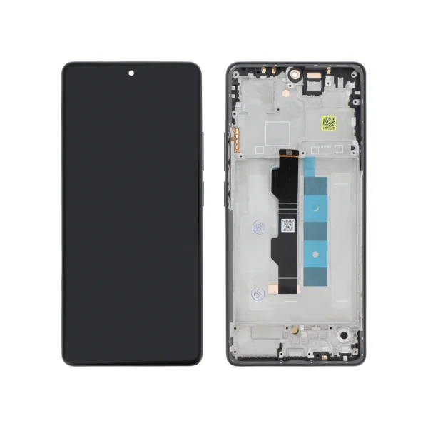 Ecrã Display Preto para Xiaomi Poco M6 Pro (Com Frame) - OEM ReLife